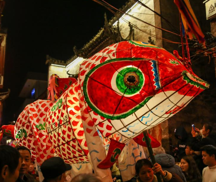徽州非遺魚(yú)燈